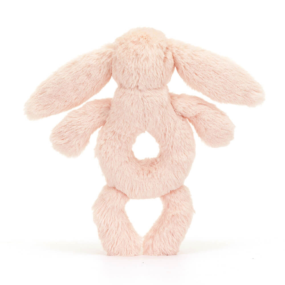 Bashful Blush Bunny Ring Rattle, View 3