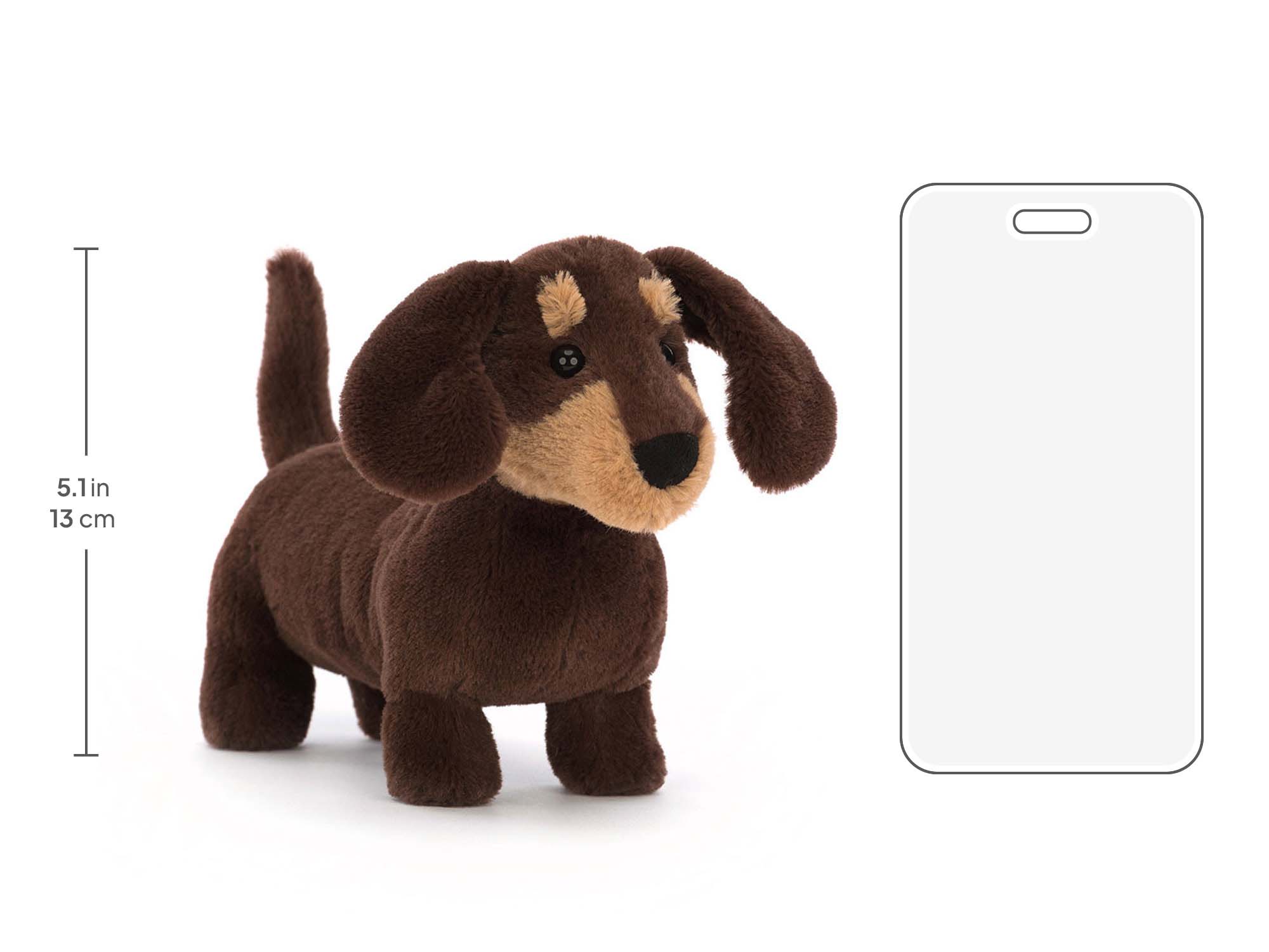 Otto Sausage Dog Small, size chart