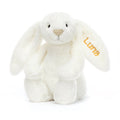 Personalised Bashful Luxe Bunny Luna Medium, View 4