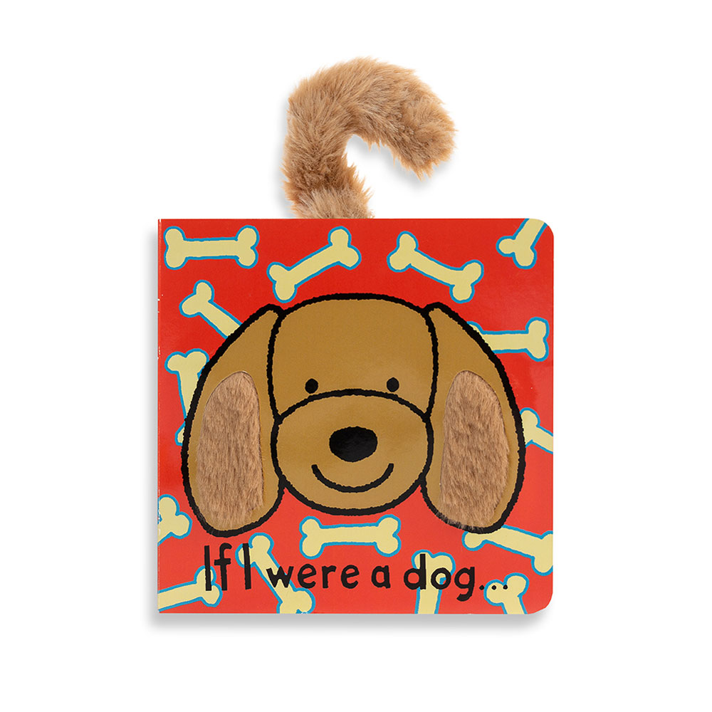 If I Were a Dog Board Book and Bashful Toffee Puppy, View 1