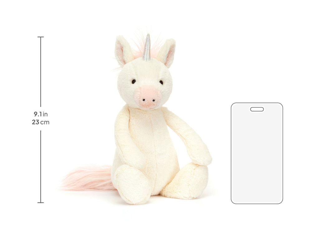 Bashful Unicorn Medium, size chart
